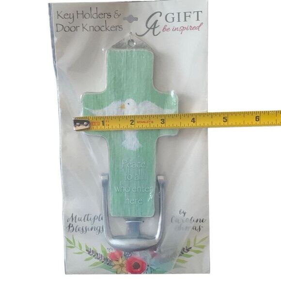 New Cathedral Arts Dove Door Knocker By Caroline Simas - Picture 7 of 7